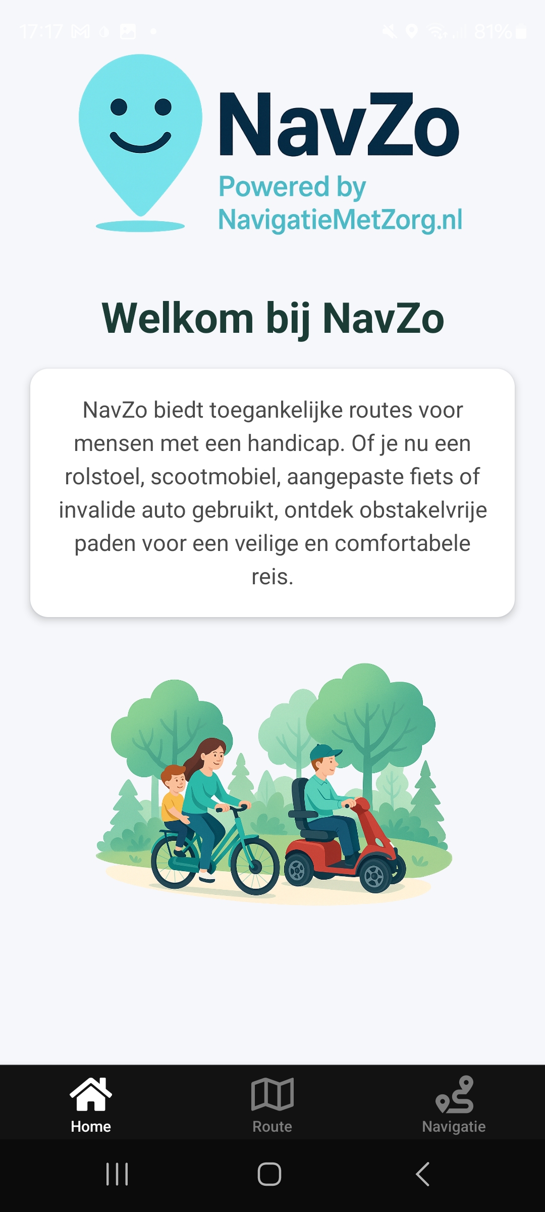 Welkomscherm NavZo